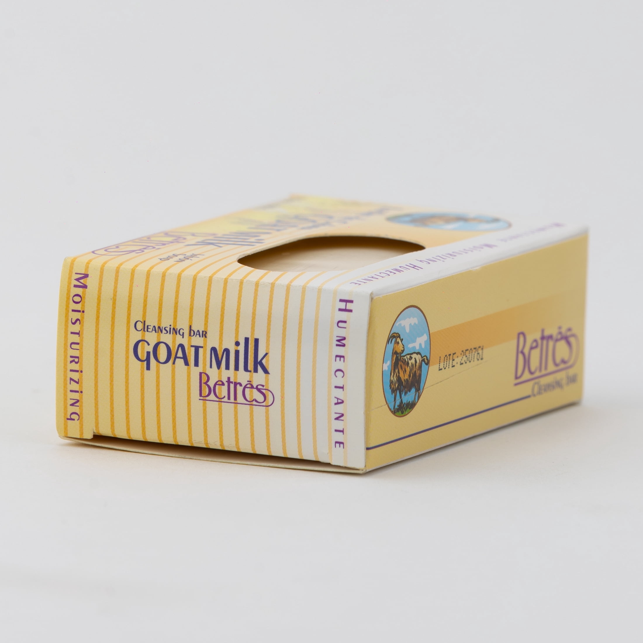 Betres Goat Milk Soap 3.5 oz. Moisturizing Soap,  All Age Groups