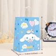 thumbnail image 3 of Bolsas de papel para regalo de Hello Kitty, decoración de cumpleaños, bolsa de dulces Kuromi, paquete de galletas Cinnamoroll Goody, regalos para niñas, suministros para fiestas, 3 of 5