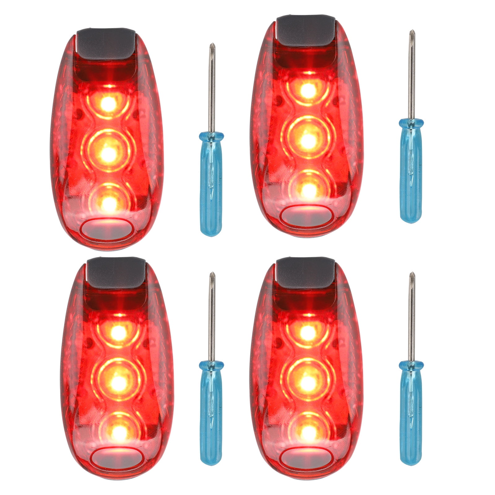 4/3/2/1pcs LED Safety Lights, Waterproof Night Safety Warning Lighting