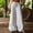 White, variant on Pure Cotton Bloomer Pants for Women Drawstring with Pockets Solid Color Palazzo Pants Loose Comfortable Vintage Fashionable Party Holiday Outdoor Picnic Wide Leg Pants L Green
