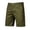 Green, variant on Men's Stretch Chino Short Slim Fit Flat Front Shorts Summer Cotton Casual Shorts with Pocket