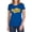 Royal, variant on Cow and Chicken Cow Chicken Logo Women's T Shirt, Athletic Heather, Small