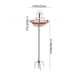 thumbnail image 2 of Outdoor Solar Floating Bird Bath Plug-in Hook Bird Feeder Bird Tub, 2 of 9