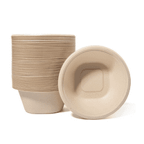 Compostable Disposable Paper Bowls, 16 oz., 150 Count