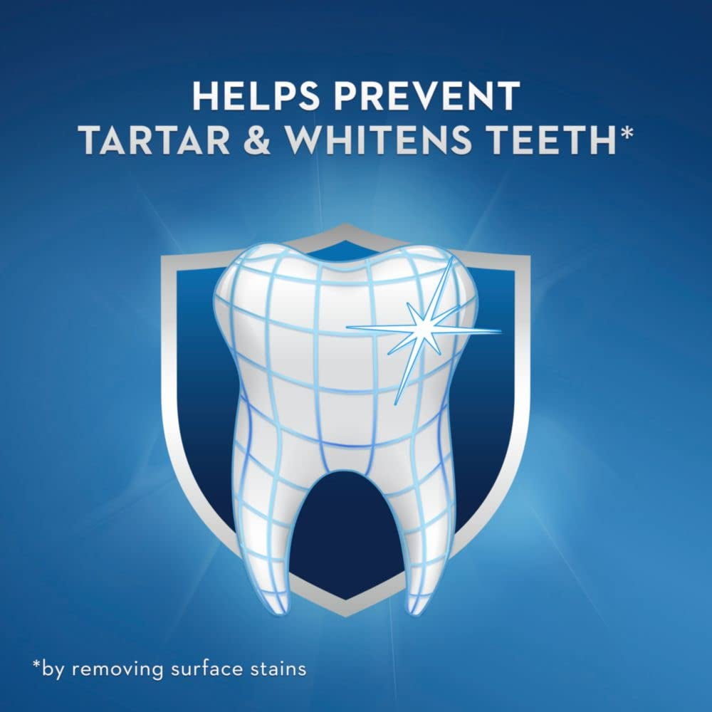 Crest Tartar Protection Whitening Cool Mint Flavor Toothpaste 8.2 Oz (Pack of 4) C52
