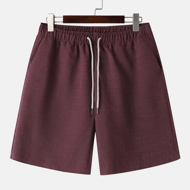 pstuiky Pantalones cortos de entrenamiento para hombre, Pantalones cortos deportivos informales de verano para hombre, con bolsillos y cordón, de cintura media Pantalones cortos de baloncesto