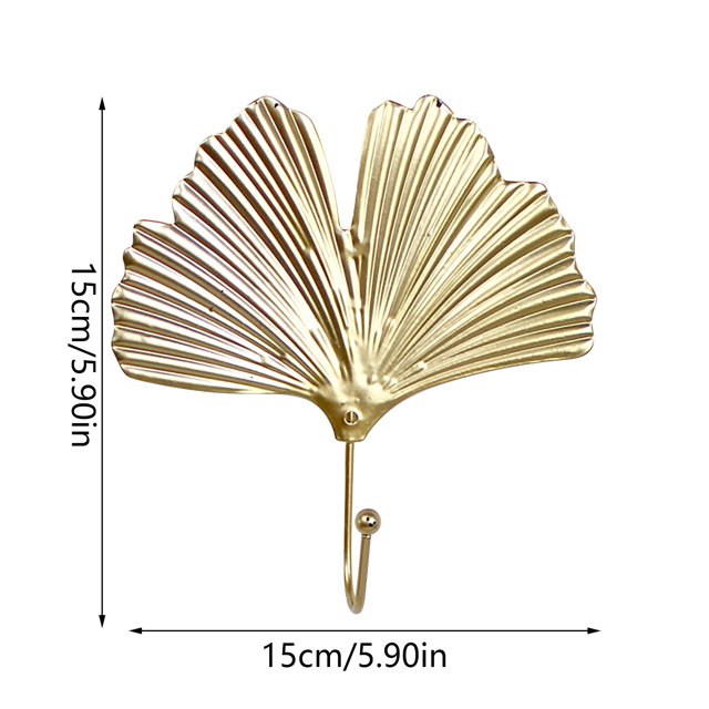Creative Hook Hanging List Coat Hook Wall Hook Home Decoration Leaves