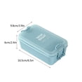 thumbnail image 2 of sruoe Bento Boxes, Bento Box for Lunch Clearance, Lunch Box Containers with Dividers, Leakproof Sealproof Bento Boxes Food Storage Containers, Fresh-Keeping Box for Home, Plastic, 2 of 5