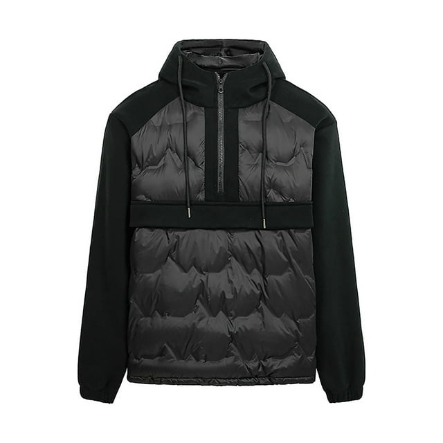 Manteau Léger Décontracté Extérieur Style Chandail-Over Doublé Automne et Hiver pour Hommes