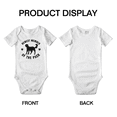 thumbnail image 3 of Newest Member of The Pack Akbash Dog Funny Baby Romper Boy Girl, 3 of 5