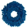 thumbnail image 4 of Vickerman K223324 24 in. Flocked 150 Tips Wreath, Turquoise, 4 of 4