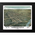 thumbnail image 2 of Stoner 23x20 Black Modern Framed Museum Art Print Titled - Circleville Ohio - Stoner 1876, 2 of 5