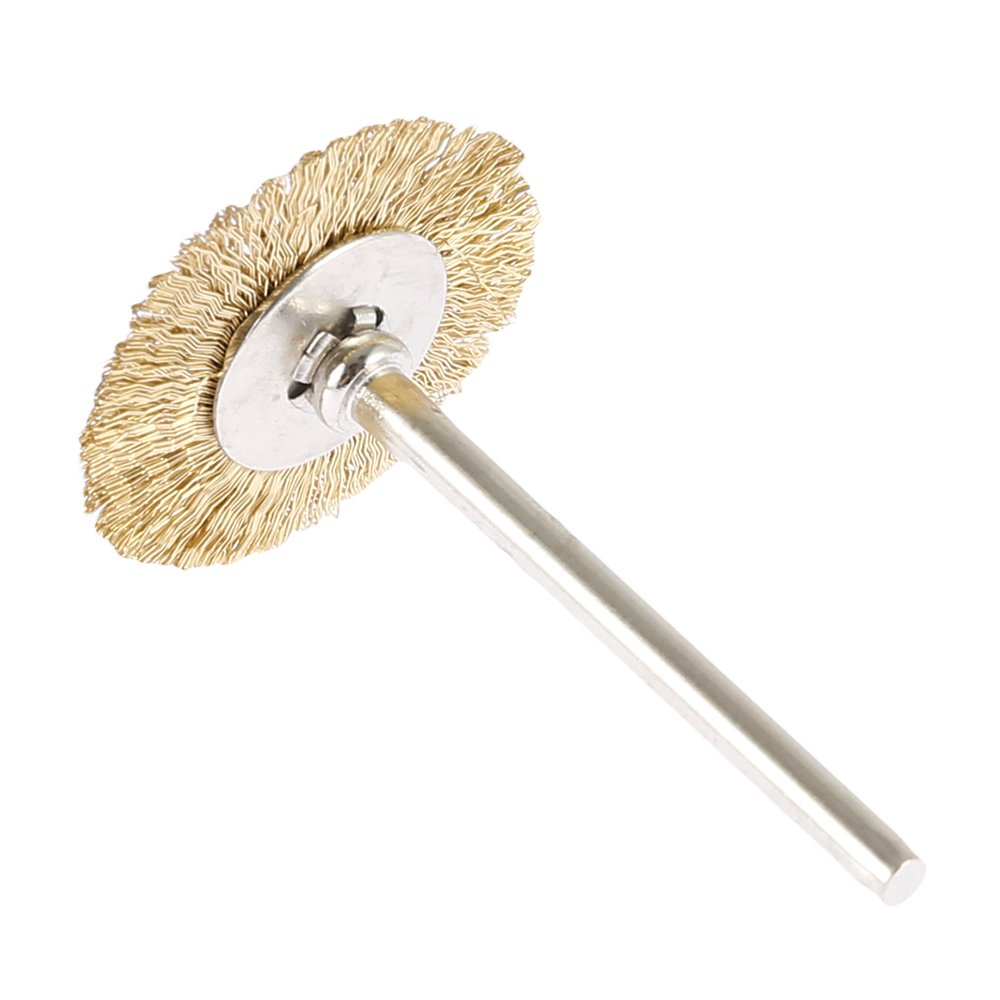 HOTBEST Brass Wire Brush Wire Wheel Brushes Die Grinder Rotary Electric