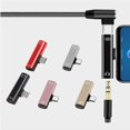 thumbnail image 5 of 2 In 1 Usb Type C Audio Charger Dongle Usb C To 3.5mm Headphone Jack Adapter, 5 of 5