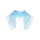thumbnail image 1 of INSPIRE CHIC Chal de Encaje Mantilla de Tul, Cubierta Triangular para la Cabeza, Velo de Iglesia para Misa, Damas de Honor 51.2"x15.7" Azul Claro, 1 of 5