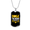 Military Chain (Gold), variant on Doge The Meme Crypto Dog Tag Necklace Stainless Steel 24" Chain Silver Tone or Gold Tone