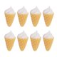 thumbnail image 3 of Juguetes de comida en miniatura Jadeshay 30 piezas 1:12 Cono de helado, 3 of 14