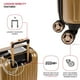 thumbnail image 2 of Equipaje de mano SwissGear 7272 Energie de 19 pulgadas con Spinner Gold, 2 of 9