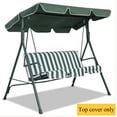 thumbnail image 1 of Costway Swing Top Cover Canopy Replacement Porch Patio Outdoor 77''x43'', 1 of 10
