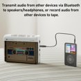thumbnail image 4 of Reproductor portátil de casetes Bluetooth Veravoxes, blanco, 4 of 7