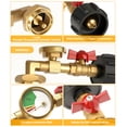 thumbnail image 3 of Adaptador de recarga de propano HICOOI para tanques de 1 libra con manómetro, 3 of 7