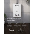 thumbnail image 2 of Boiler De Paso Maxims Calentador De Gas Lp  6 Litros, 2 of 5