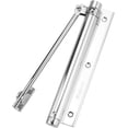 thumbnail image 1 of HUGFEGWE Fermeture Automatique Réglable à Ressort pour Porte Résidentielle Maison & Hôtel Installation Facile Argent U2536-16532, 1 of 4