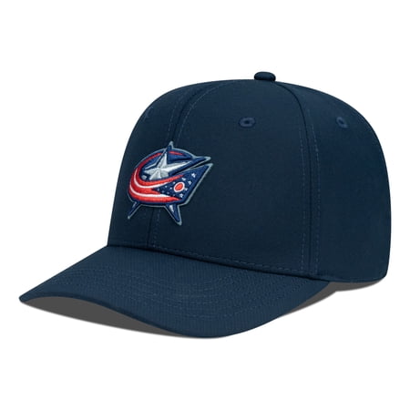 Men s Levelwear Navy Columbus Blue Jackets Rise Flex Hat