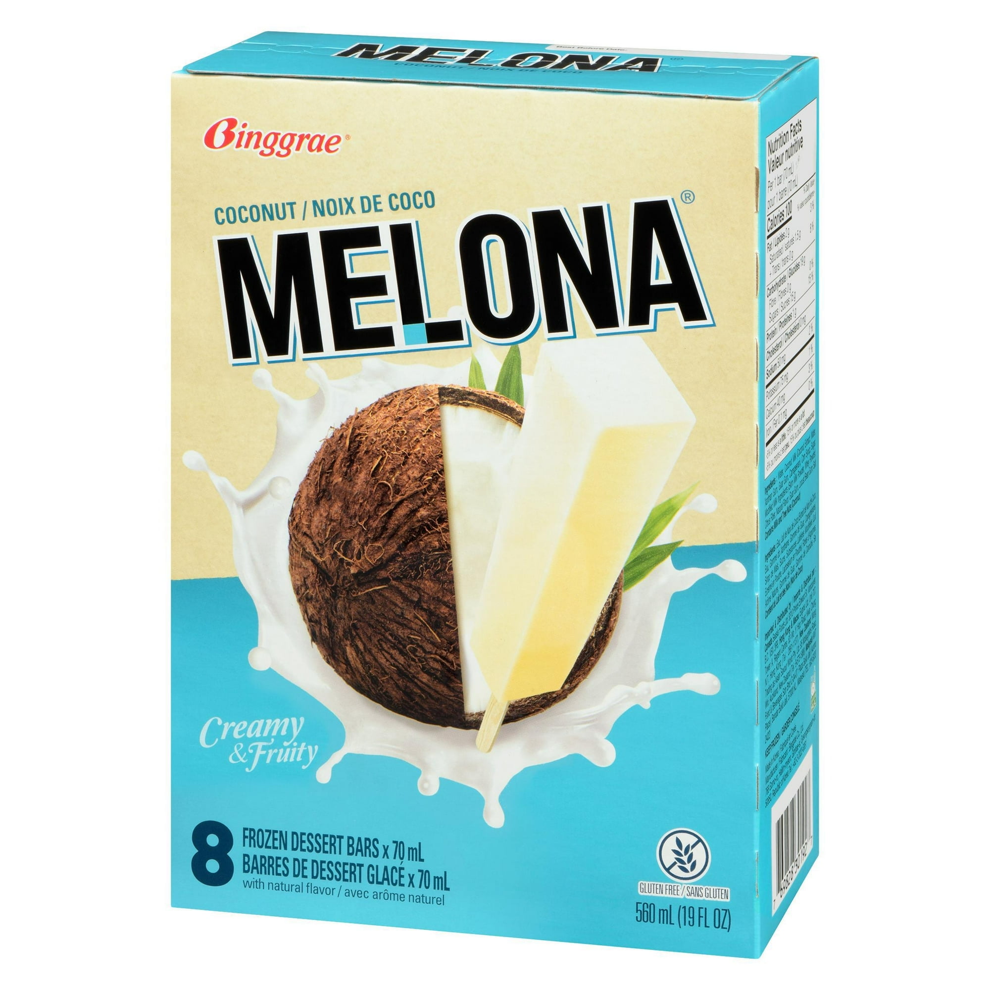 Melona Coconut Ice Bar