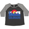 thumbnail image 3 of Inktastic Colorado Flag and Skyline Women's Plus Size T-Shirt, 3 of 5