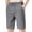 Dark Gray, variant on Casual Shorts for Men Comfortable Ice Silk Quick Drying Summer Cargo Bottoms Shorts