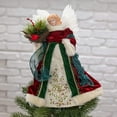thumbnail image 4 of 12" Angel with Cardinal Bird Christmas Tree Topper Figure - Unlit, 4 of 4