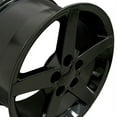 thumbnail image 6 of 18 inch Rim fits 2005-2013 Chevrolet Corvette (Front) Style Black 18x9.5 Aluminum Wheel Direct Fit, 6 of 6