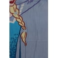 thumbnail image 5 of Frozen Winter Frost Adventures Kids Blue & Purple Coral Fleece Throw Blanket, Disney, 46" x 60", 5 of 11
