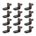 thumbnail image 1 of Soporte de estante en forma de L con agujero Uxcell, 20 piezas de acero bronce, 1 of 4