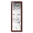 thumbnail image 2 of ArtToFrames 7" x 21" Cherry Picture Frame, 7x21 inch Red Wood Poster Frame (WOM-4213),  Pack, 2 of 6