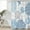 White Lake Blue, variant on Teal Blue Grey Coastal Waterproof Fabric Shower Curtain, Summer Beach Coral Shell Starfish Shower Curtain for Bathroom Curtains Bathtubs Hotel Washable Shower Curtains with 12 Hooks Small 36x72in