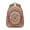 Orange-36, variant on Geometric Paisley Print Backpack – Great Paisley Gift for Women & Men, Spacious School Bag with Hidden Pocket, Lightweight Backpack for Travel