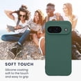 thumbnail image 4 of MISSUNNY Case Compatible with Google Pixel 9 Case - Protective Slim TPU Phone Cover - Soft Matte Finish - Forest Green, 4 of 4