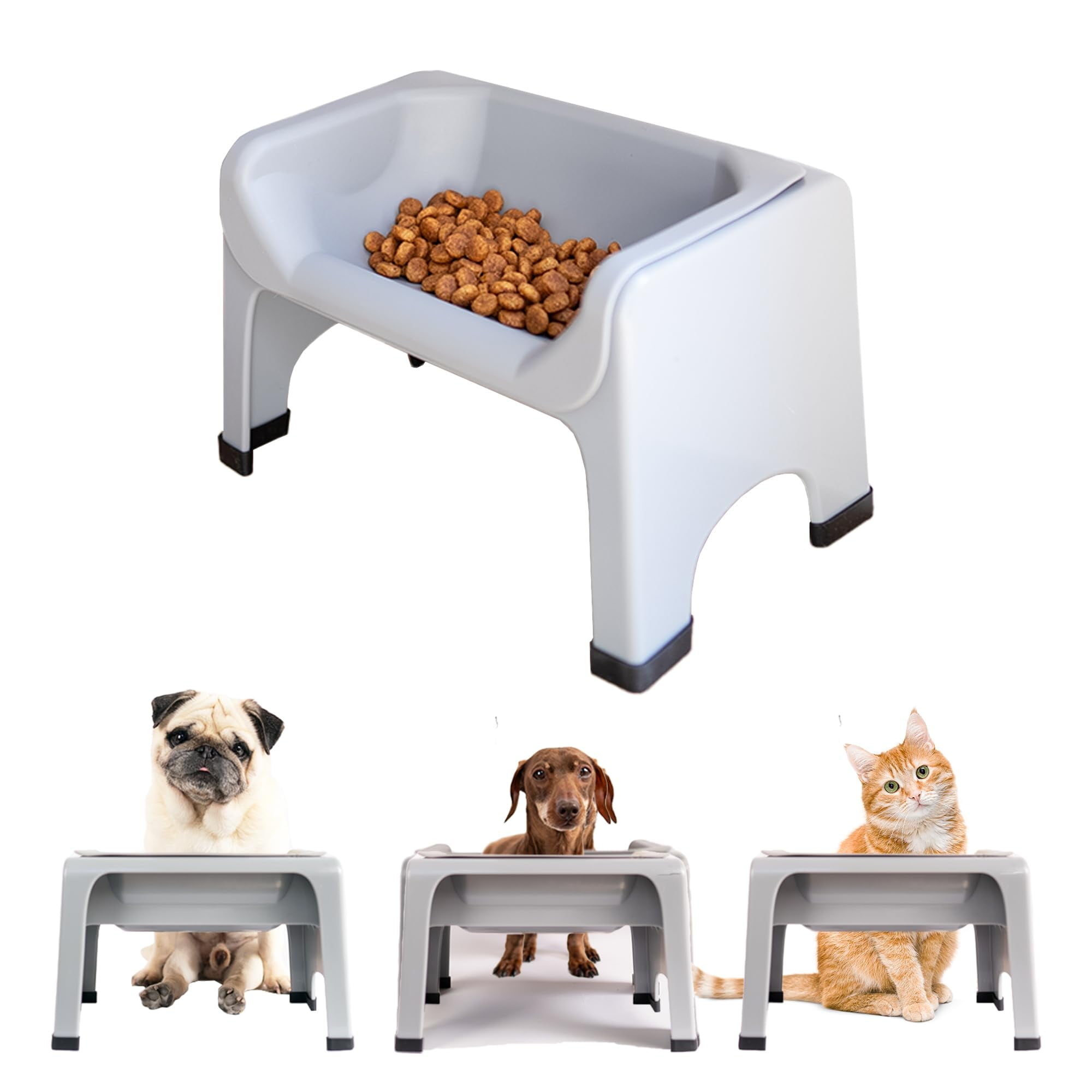 Dog feeding tray hotsell