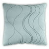 Ripple Embroidered Throw Pillow