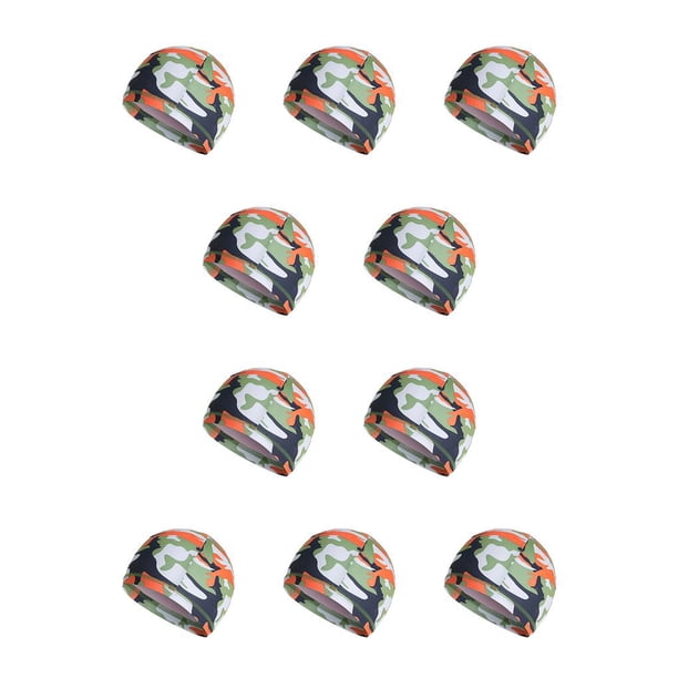 Gorro Toystoory Skull Caps Cómodos Múltiples Colores para el Verano Deportes al Aire Libre Elástico Cool Helmet Liner Ventilación Camuflaje Naranja