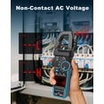 thumbnail image 5 of Clamp Meter DURFICST Digital Inrush Clamp Multimeter AC/DC 1000A 6000 Counts Amp Voltage Tester with VFD, LOZ Mode,Measures AC/DC Current Voltage NCV Temperature Resistance Capacitance Frequency, 5 of 7