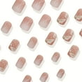 thumbnail image 5 of Kokovifyves Nail Care White Gradient Wear Nails Fake Nails Nail Art 24 Pcs, 5 of 6