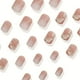 thumbnail image 5 of Uñas postizas con degradado blanco, 24 parches para uñas, 5 of 6