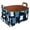 Multicolor 2, variant on Cactus Print Storage Basket Collapsible Storage Bin, PU Foldable Basket Convenient Box Storage Organizer with Handles for Shelves Office Bedroom Closet Nursery Toys Laundry