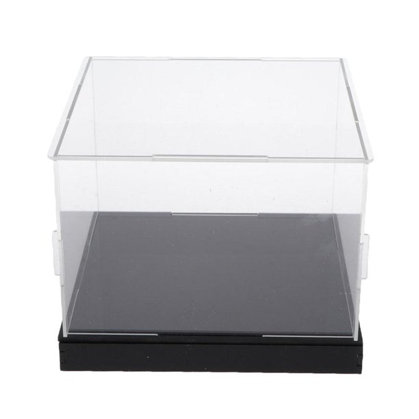 Vitrina de acrílico Vitrina / Caja ShowCase a Prueba de Polvo para de Acción en Miniatura , 30x30x20cm Magideal Vitrina de acrílico