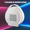 thumbnail image 6 of Costeam Mini Desktop Heater Small Household Personal Heater Portable Ceramic Heating Fan for Office Desk Bedroom Home Use Energy Efficient, 6 of 6