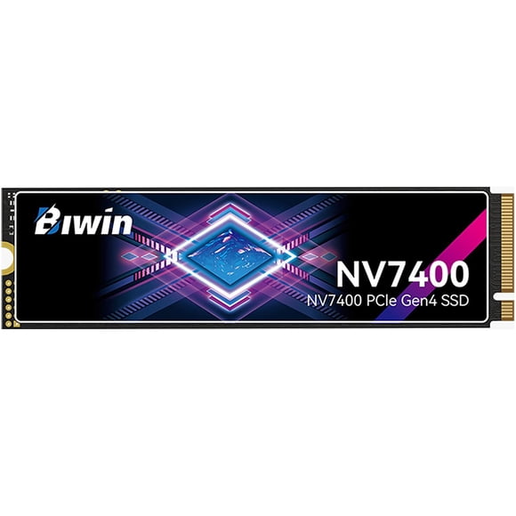 Unidad de Estado Solido SSD M.2 1TB BIWIN NV7400 NVMe PCIe 4.0 7400/6500 MB/s