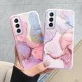 thumbnail image 5 of Case For Samsung Galaxy S21 5G Bags S 21 Plus FE Cover Protective Silicone Funda Marble Stone Texture Coque For Samsung S21 Capa, 5 of 5